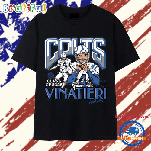 Adam Vinatieri Colts Class of 2026 Homage T Shirt