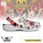 Aeorosmith x Christmas Crocs Crocband Clogs