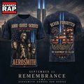 Aerosmith 911 Tribute Twin Towers 343 Graphic 3D Shirt
