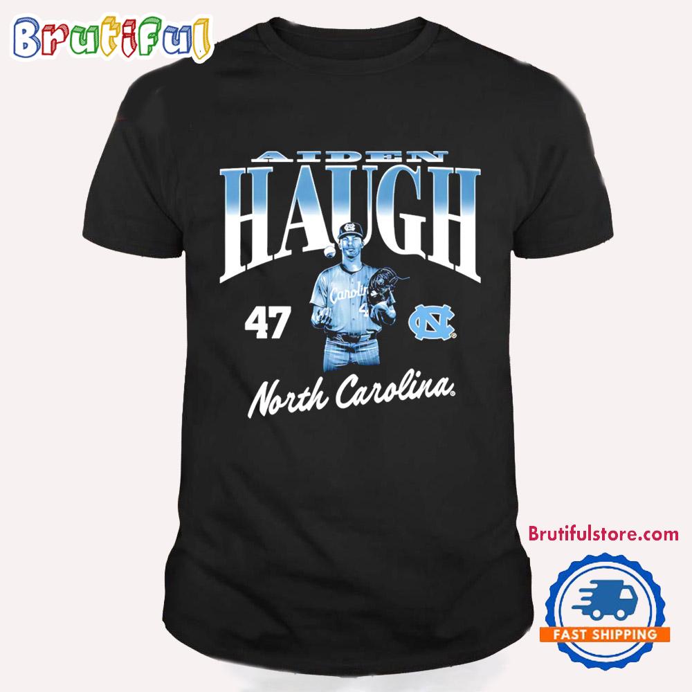 Aiden Haugh North Carolina Tar Heels Illustrated T Shirt