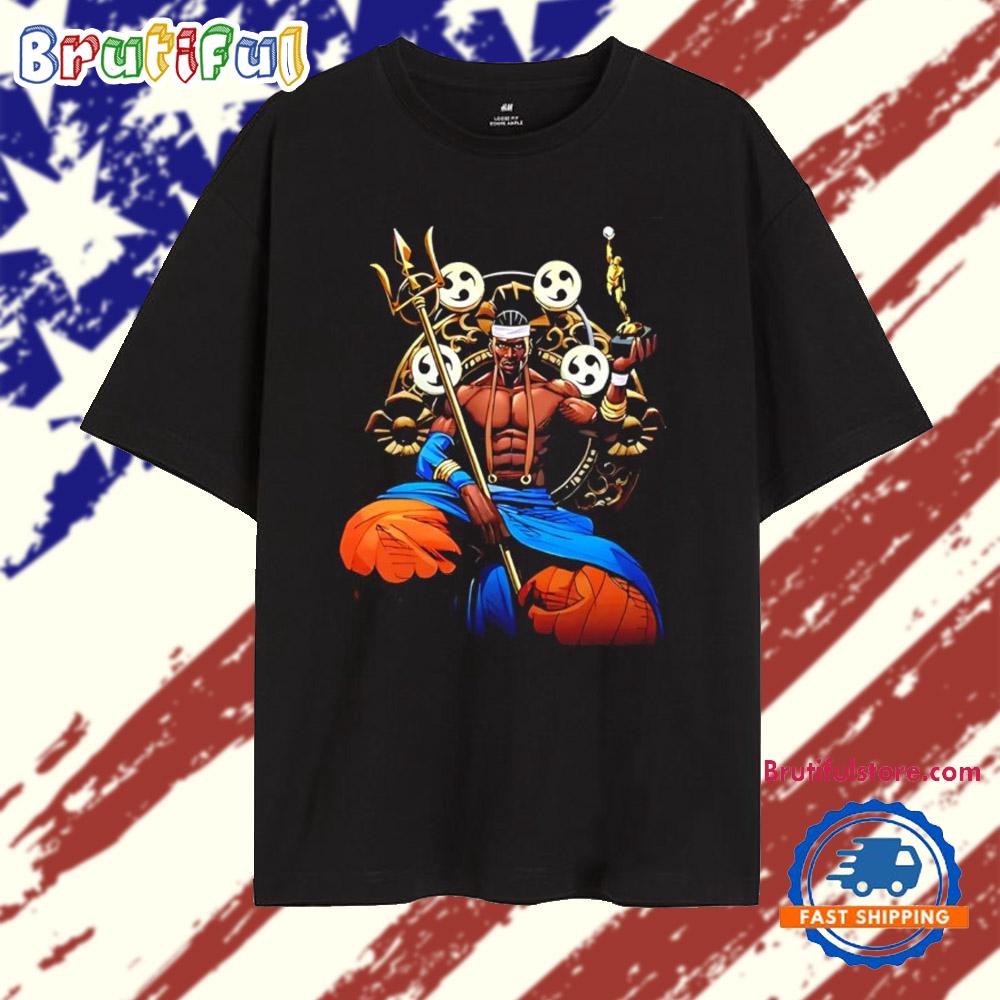 Aini Road Shai One Piece Parody OKC Thunder NBA Basketball T Shirt