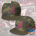 Alabama Crimson Tide NCAA Field Ops Camo Snapback Cap