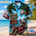 Alabama Crimson Tide NCAA No Work No Stress Hawaiian Shirt