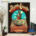 Alejandro Escovedo October 12 2024 Live At Devil’s Backbone, Fischer, TX Tour Wall Art Poster Canvas