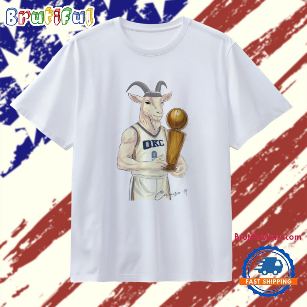 Alex Caruso OKC Goat Champ 2025 T Shirt
