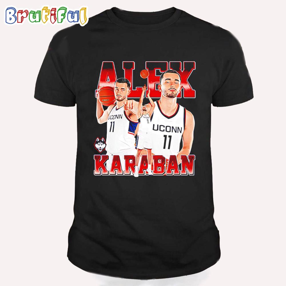 Alex Karaban Uconn Basketball Graphic T Shirt