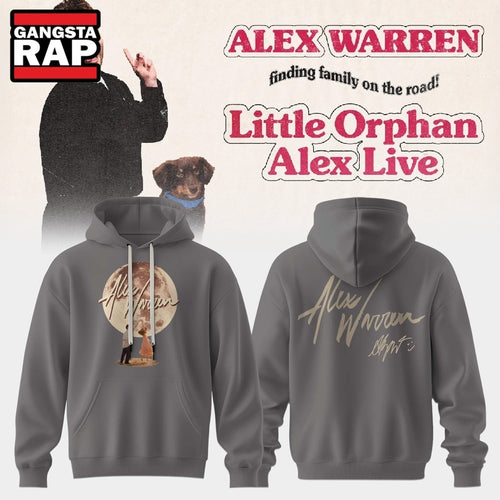 Alex Warren’s Little Orphan Alex Tour 2026 Limited Edition Hoodie T-Shirt