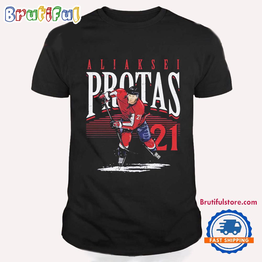 Aliaksei Protas 21 Washington Capitals Graphic T Shirt