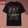 Alice In Chains 40th Anniversary 1987 2027 Signatures T Shirt, Music 2D Shirt