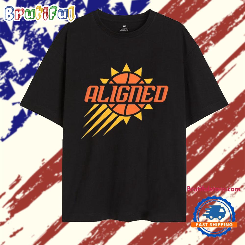 Aligned Phoenix Suns Logo T Shirt