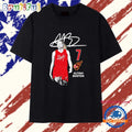 Aliyah Boston Indiana Fever 7 Signature T Shirt
