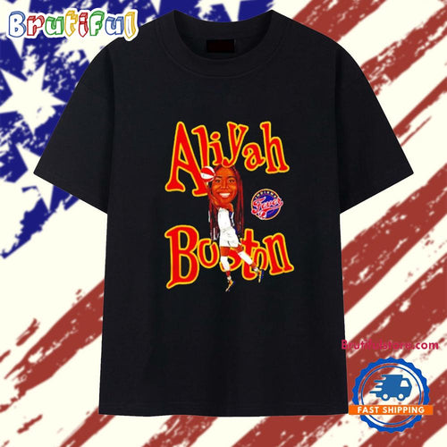 Aliyah Boston Indy 2025 WNBA All Star Caricature T Shirt