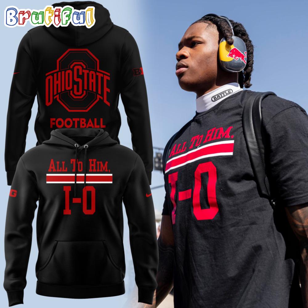 All to Him I-O Ohio State Buckeyes 2025 3D Printed Hoodie T-Shirt