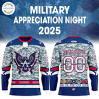 Allen Americans x Military Appreciation Night 2025 Hockey Jersey