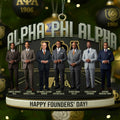 Alpha Phi Alpha Happy Founder Day Ornament