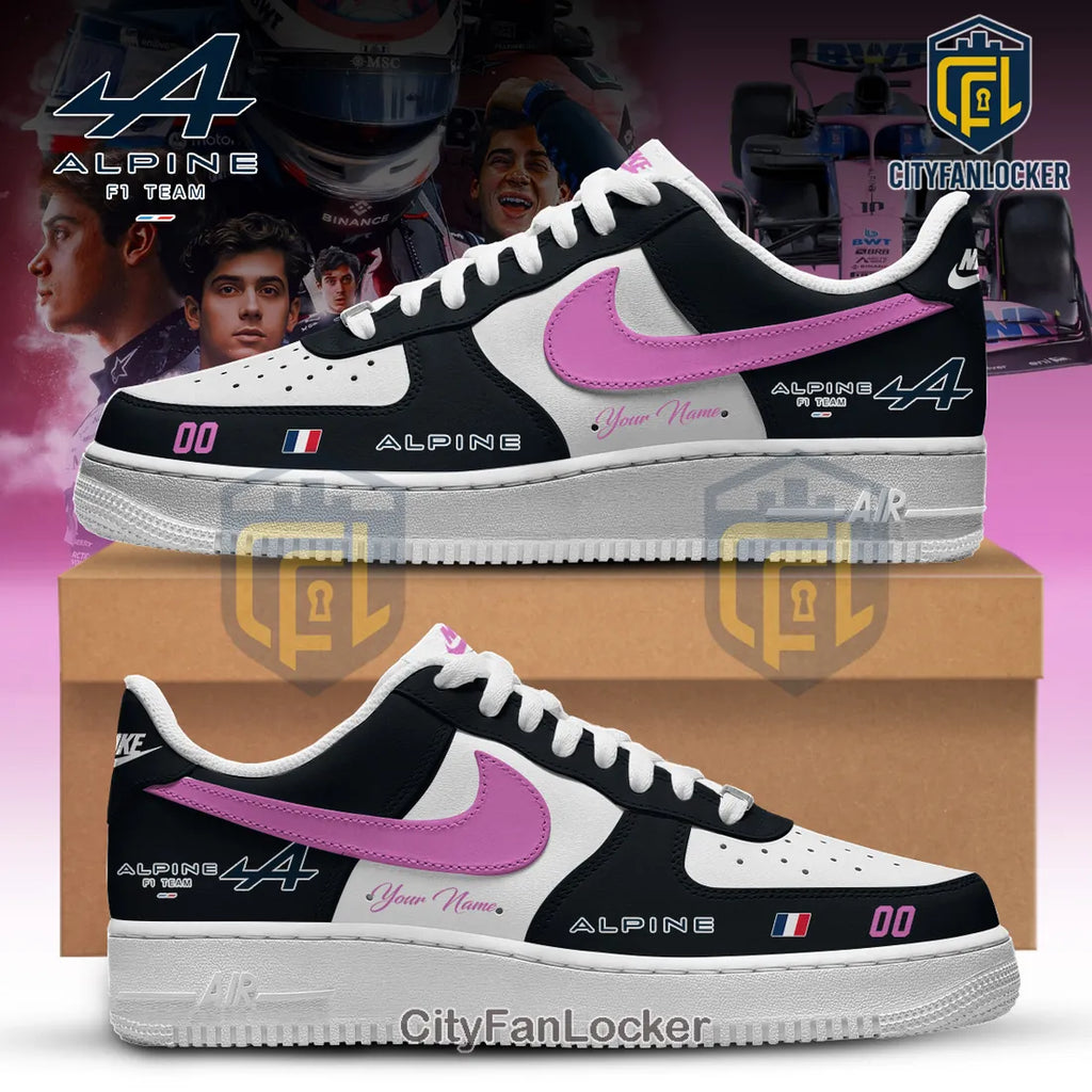Alpine F1 Team BWT Edition Nike Air Force 1 Shoes