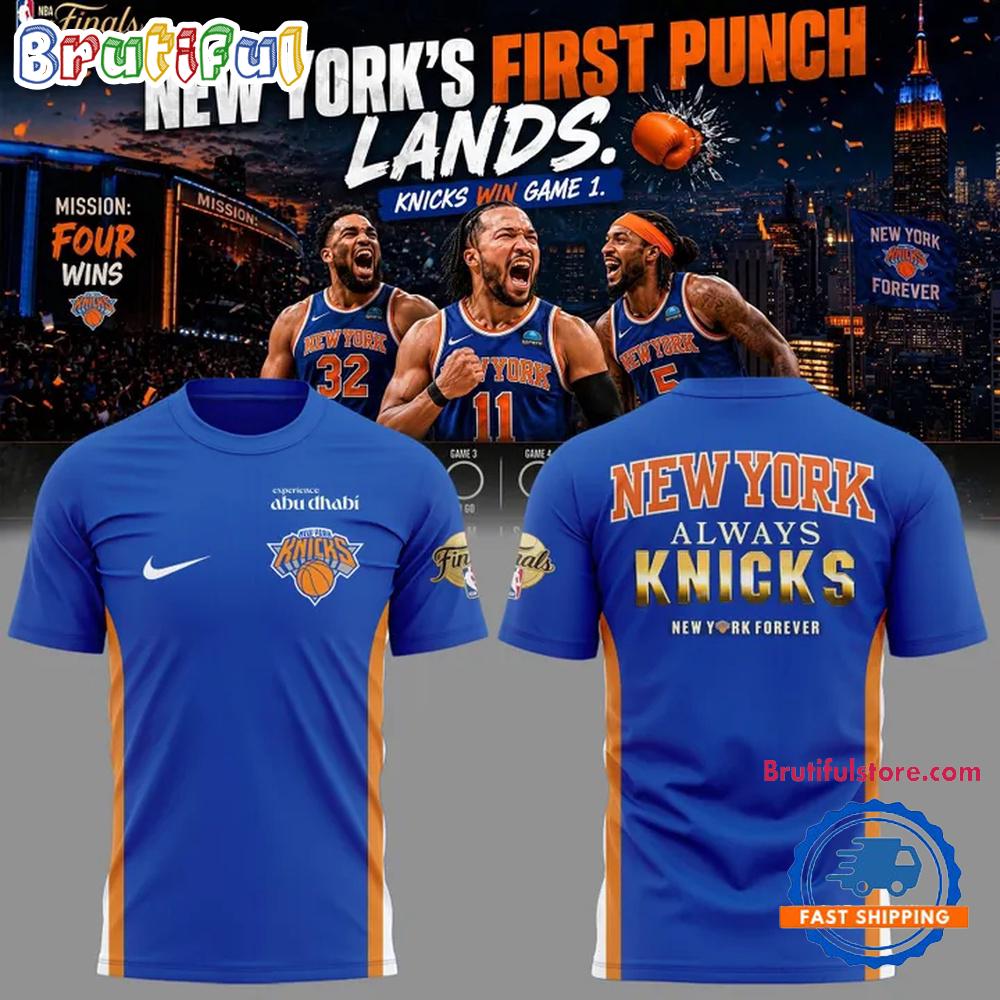 ALWAYS KNICKS New York Forever Knicks WIN Game 3D Shirt
