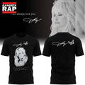 Always Love Dolly Parton Black Hoodie T-Shirt