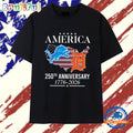 America Detroit Lions and Detroit Tigers 250th anniversary 1776 2026 T Shirt