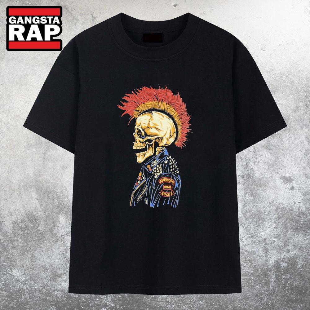 American Socks Punks Not Dead T Shirt