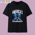 America’s Sweethearts Dallas Cowboys Cheerleaders Bow T Shirt