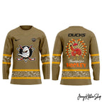Anaheim Ducks Happy Thanksgiving 2025 Limited Hockey Jersey