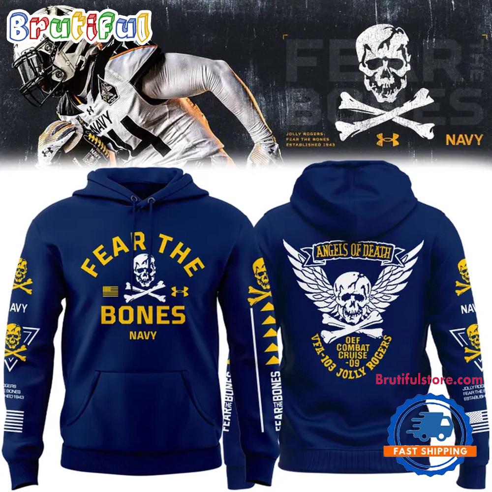 Angel Of Death Jolly Rogers Navy Midshipmen 3D Shirt Hoodie T-Shirt