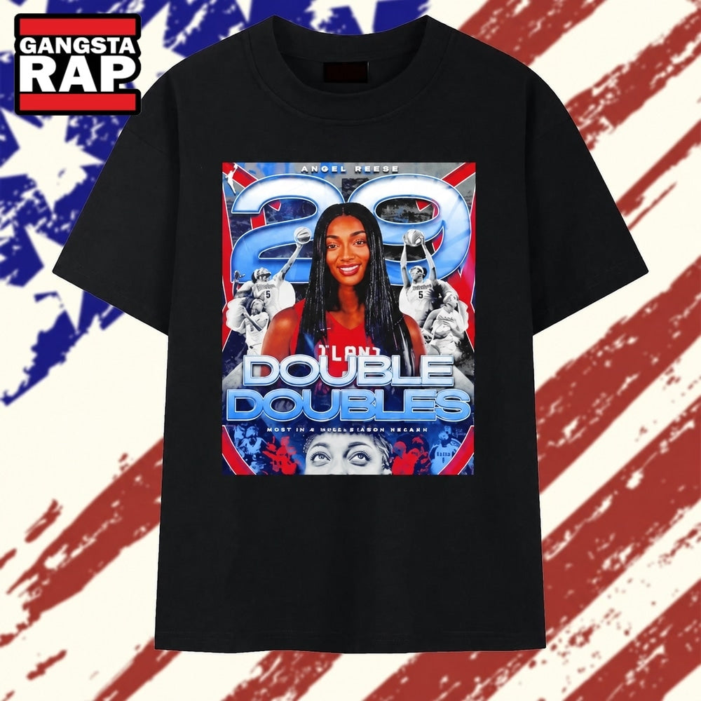 Angel Reese 29th double double most in a single WNBA season T Shirt