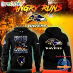 Angry Run Baltimore Ravens 2025 Hoodie T-Shirt
