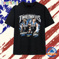 Anthony Edwards and LaMelo Ball Minnesota Timberwolves Wolves Back Signature T Shirt