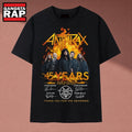 Anthrax 45 Years 1981 2026 Anniversary Signatures Rock T Shirt, Music 2D Shirt