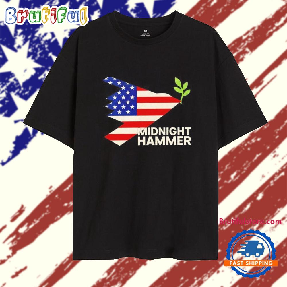 Anti Trump Operation Midnight Hammer B-2 Bomber T Shirt
