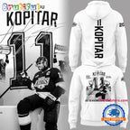 Anze Kopitar Los Angeles Kings 20 Seasons One King New Design Hoodie T-Shirt