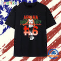 Ariana Rodriguez Miami Volleyball NCAA Legends Caricature T Shirt