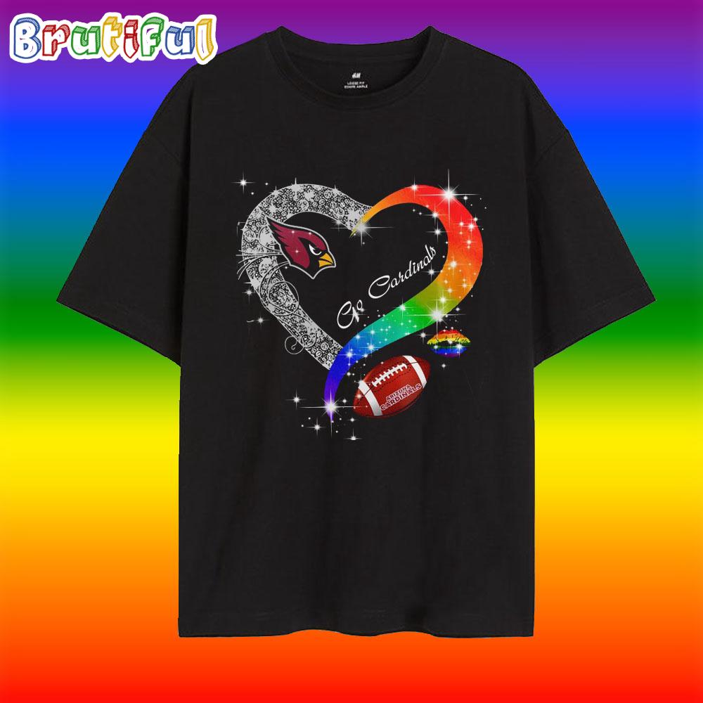Arizona Cardinals 2025 LGBT Pride Day Vintage T Shirt