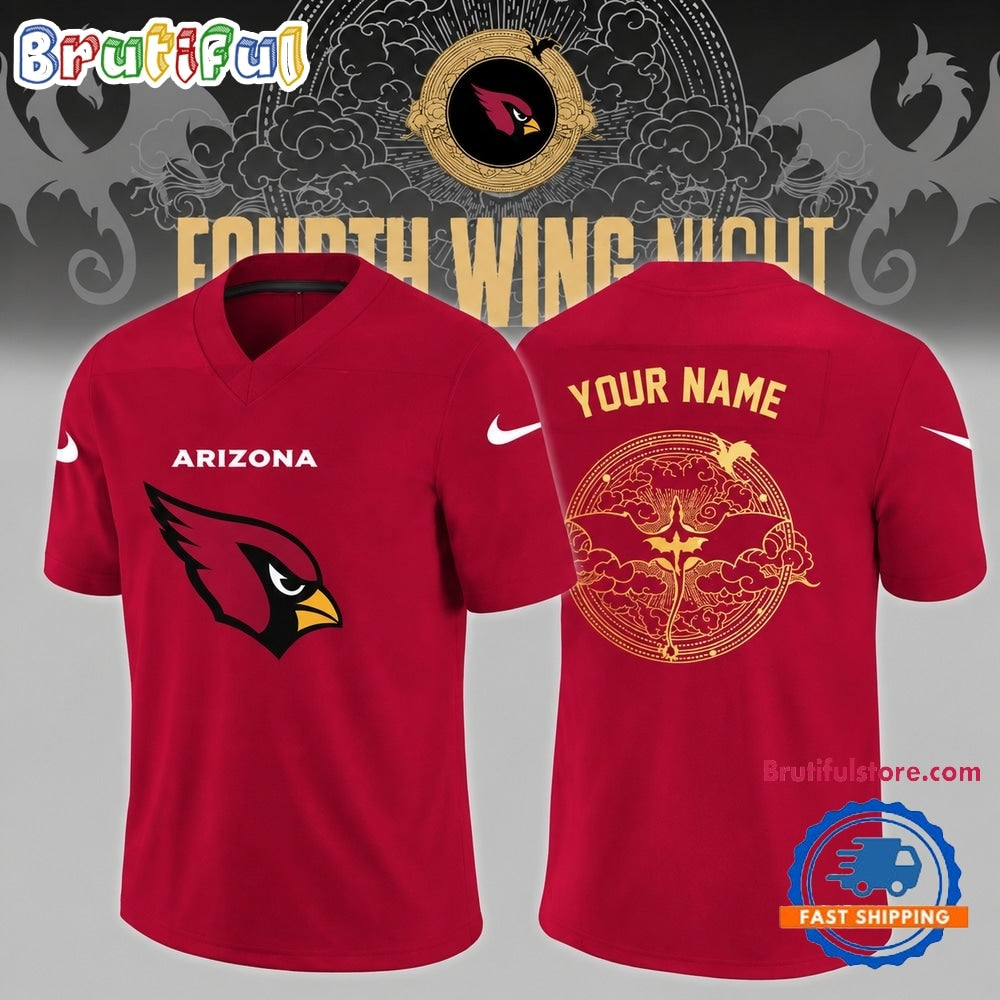 Arizona Cardinals Fourth Wing Night 2026 Custom Football Jersey