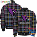 Arizona Cardinals National Football League Crucial Catch Intercept Cancer Unisex Varsity Jacket