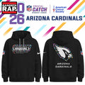 Arizona Cardinals NFL Crucial Catch 2026 Limited Edition Black Hoodie Shirt, Football New Design Shirt
