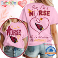 Arizona Cardinals NFL Night Shift Never Misses Game Day Halloween Nurse Unisex 3D Shirt