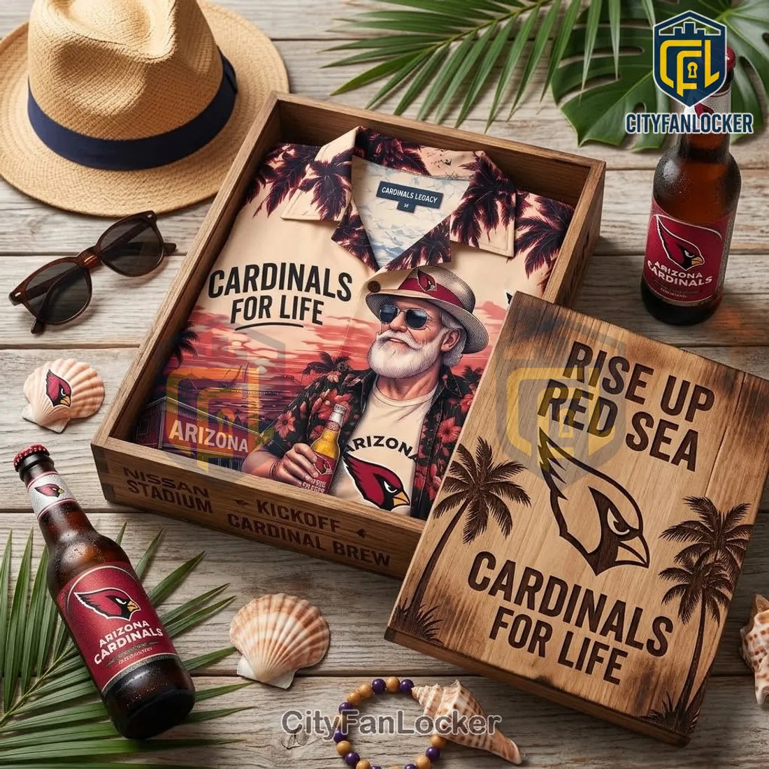 Arizona Cardinals Too Old Too Care Hawaiian Shirt