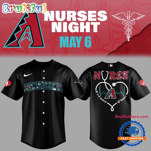 Arizona Diamondbacks NURSES NIGHT 2025 Jersey Shirt
