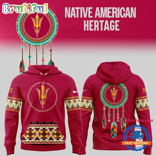 Arizona State Sun Devils Native American Heritage New Hoodie Shirt