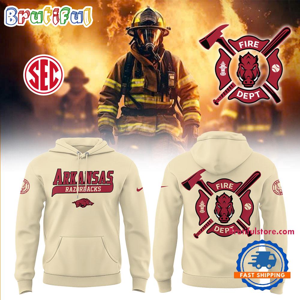 Arkansas Razorback x Firefighter Appreciation Night 3D All Over Print Hoodie T-Shirt