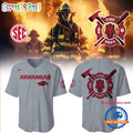 Arkansas Razorback x Firefighter Appreciation Night 3D All Over Print Jersey