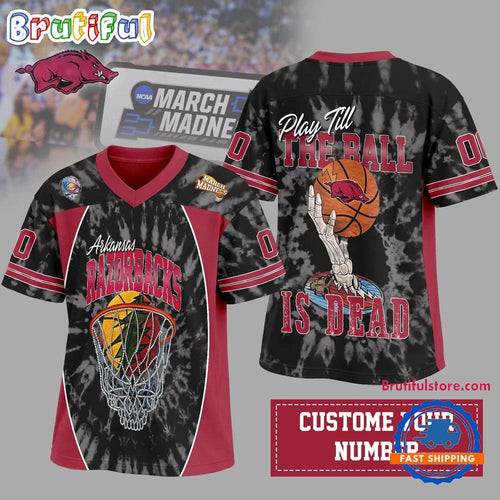 Arkansas Razorbacks 2026 NCAA March Madness Basketball Jersey Shirt