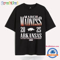 Arkansas Razorbacks March Madness 2025 NCAA Men’s T Shirt