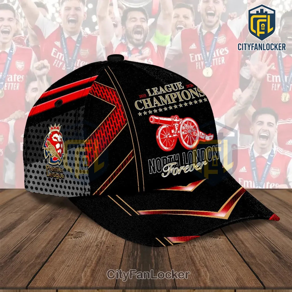 Arsenal FC Premier League 2025 2026 Champions Cap