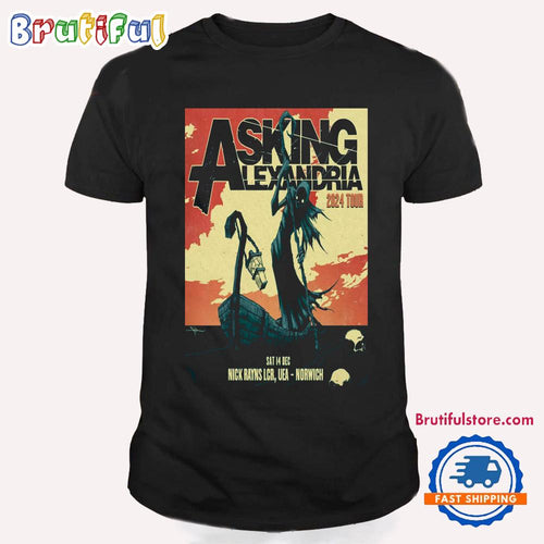 Asking Lexandria The Nick Rayns LCR UEA Dec 14 2024 Tour T Shirt