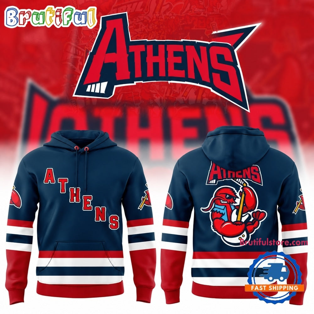 Athens Rock Lobsters Sublimated Shersey 2026 Limited Edition Hoodie