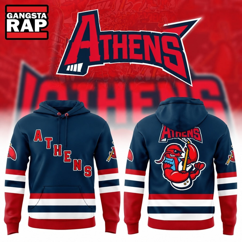 Athens Rock Lobsters Sublimated Shersey 2026 Limited Edition Hoodie